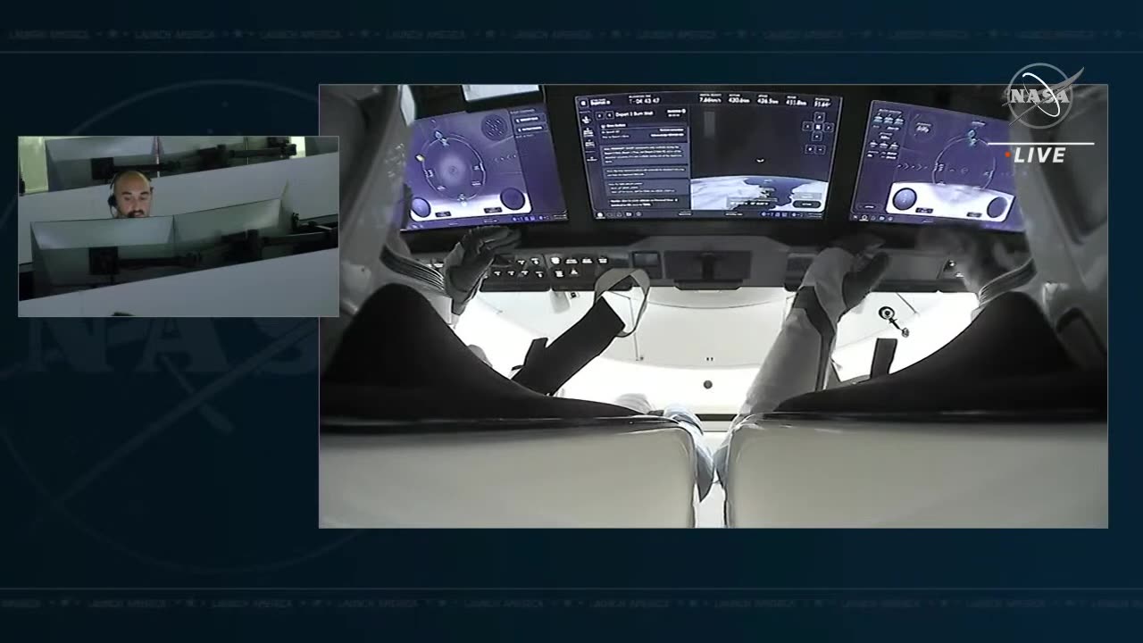 NASA's SpaceX Crew-4 Mission Undocking from the International Space Station (Official Broadcast)
