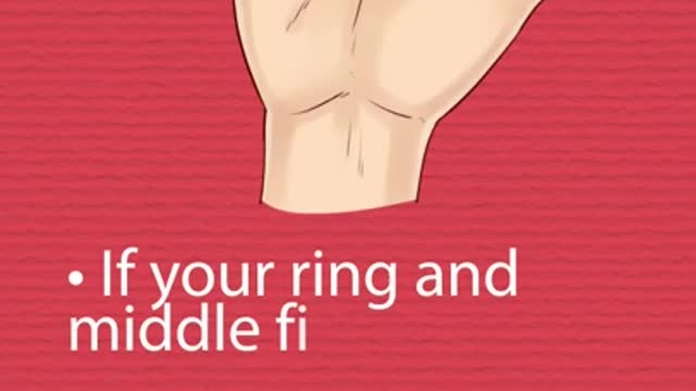 What Your Fingers Say About Your Personality #shorts
