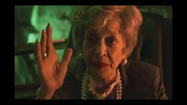 A domineering old lady