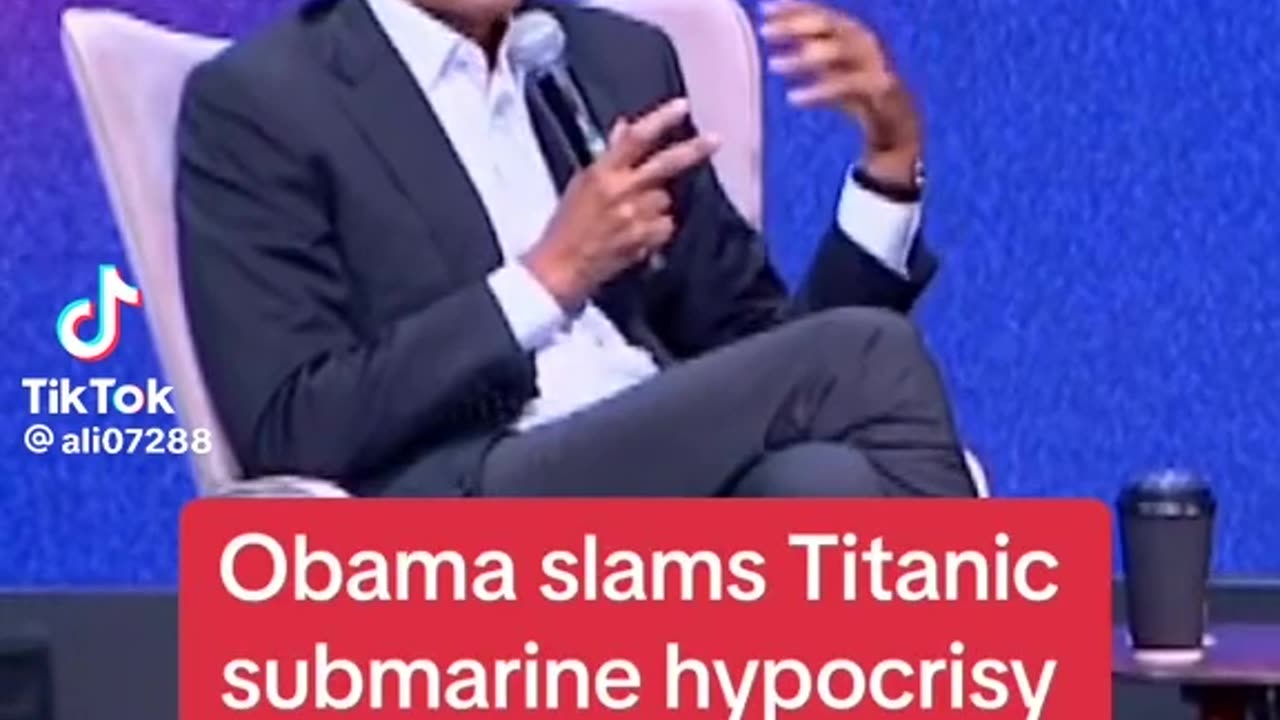 Barak Obama comment on submarine incidant