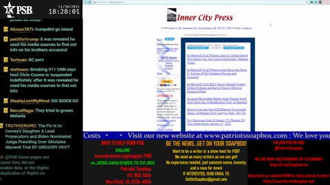 2021-11-30 17:00 EST - Freedom Rings: with Pamphlet Anon