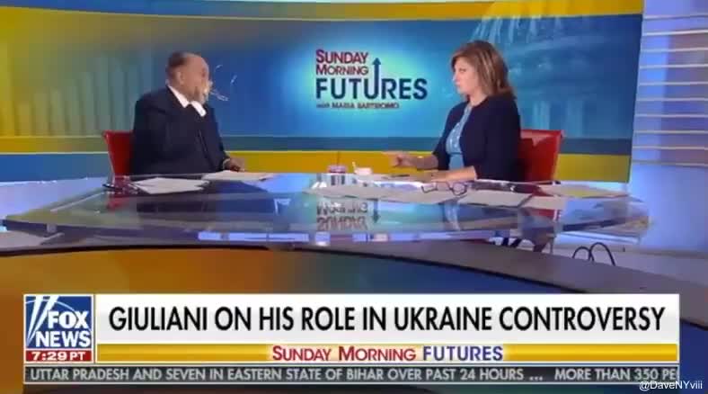Giuliani wants to know where the Senate is on investigating Biden