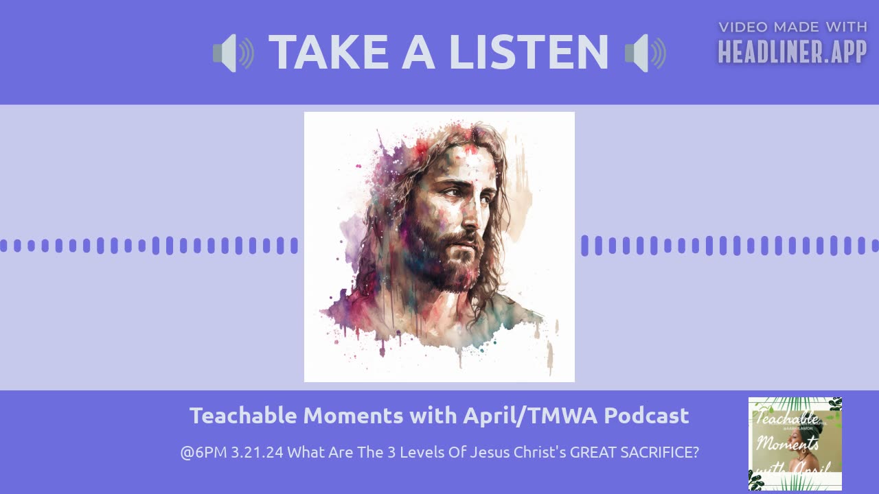What Are The 3 Levels Of Jesus Christ's GREAT SACRIFICE?