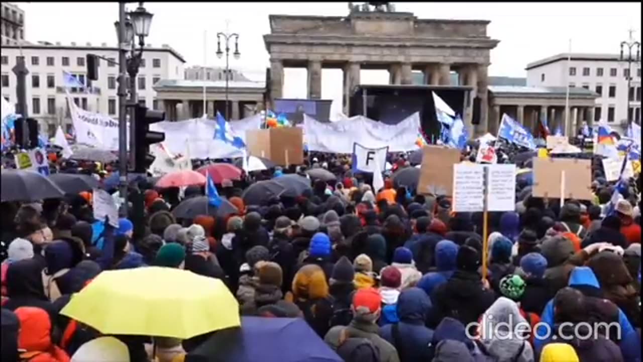 Berlin 🇩🇪 Anti Nato War, Anti Agenda 2030🔥 Absolutely Epic Crowds....