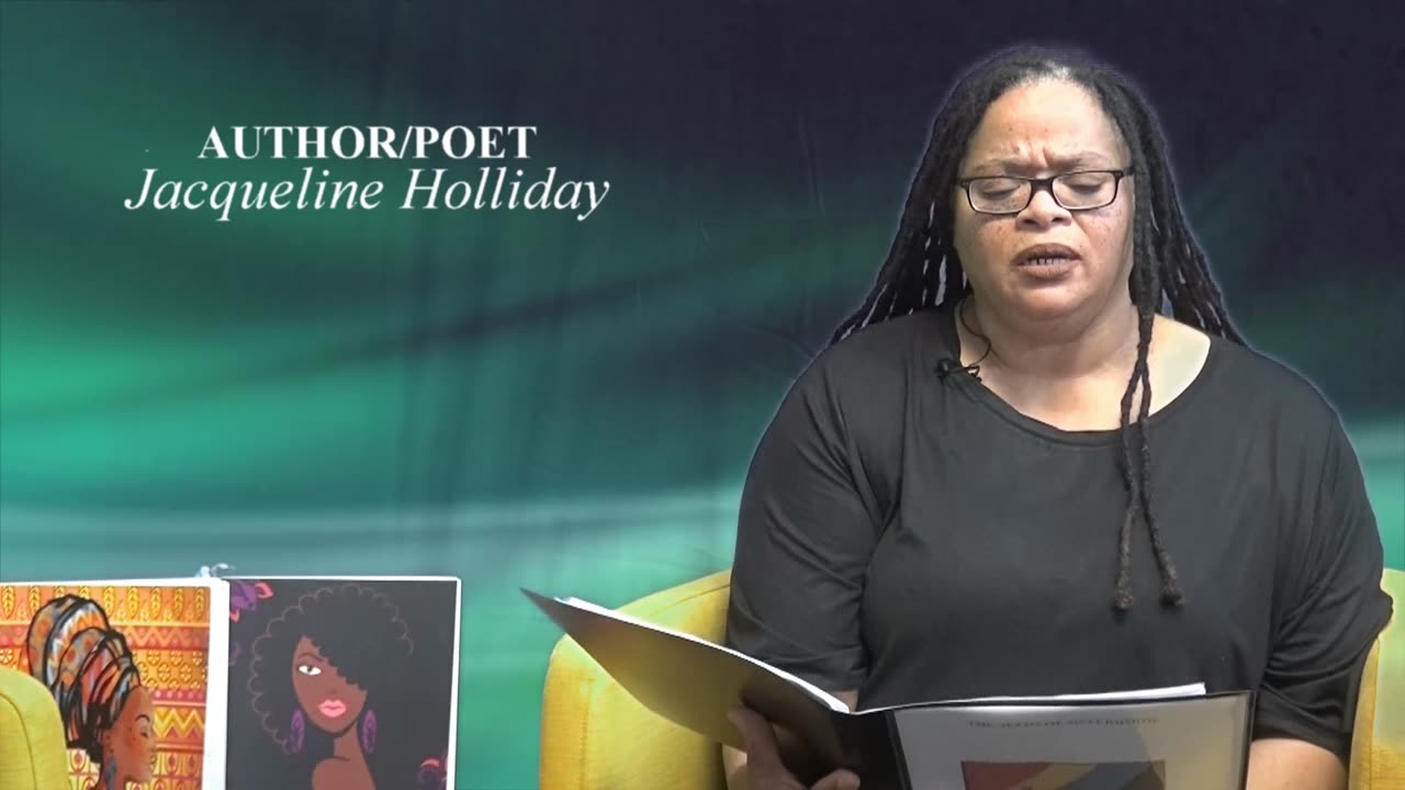 BLACK HISTORY | AUTHOR/POET JACQUELINE HOLLIDAY |UP FROM THE DARK | TUSKEGEE TELEVISION NETWORK