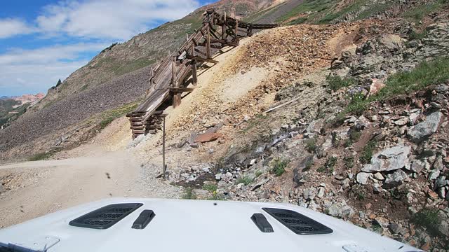 Alpine Loop Country Road 10 Out of Silverton Colorado July 21, 2021 Part 2