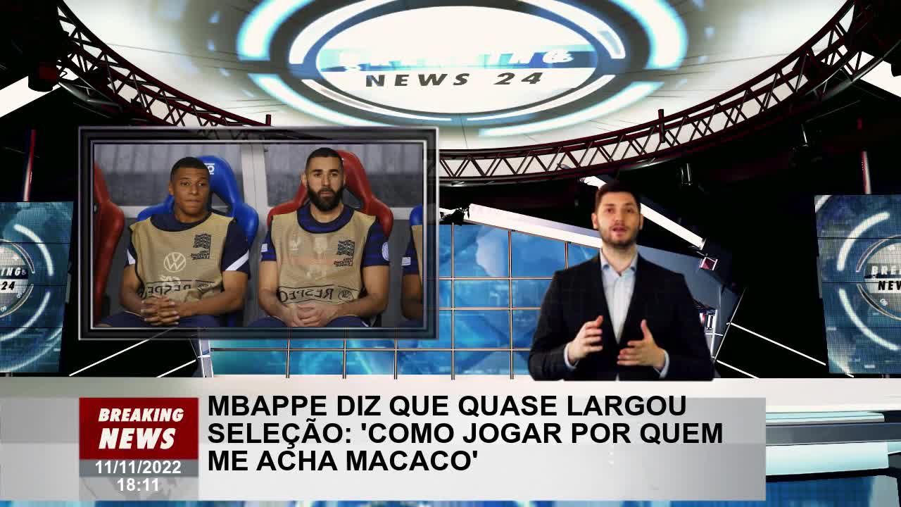 Mbappé diz que quase largou a seleção: 'Como jogar para quem me encontra um macaco'