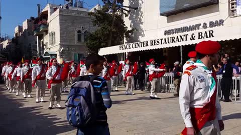 Angels we have heard on high - Palestinian style