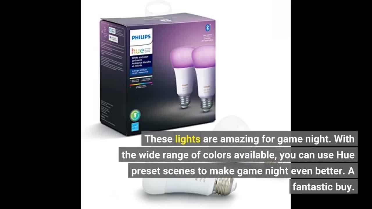 Philips Hue White & Color Ambiance BR30 LED-Overview