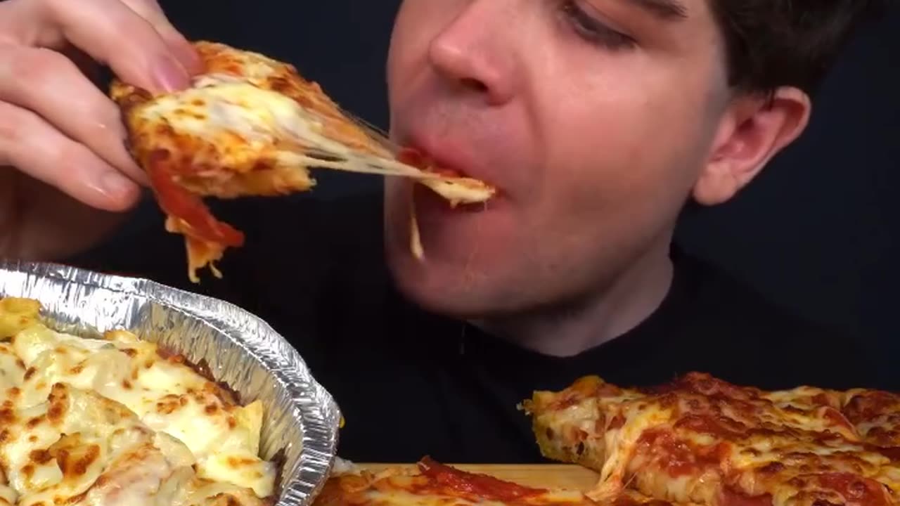 Crispy Pizza ASMR #shorts #asmr