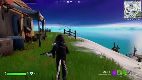Shoot Targets While Ziplining - Fortnite Quests