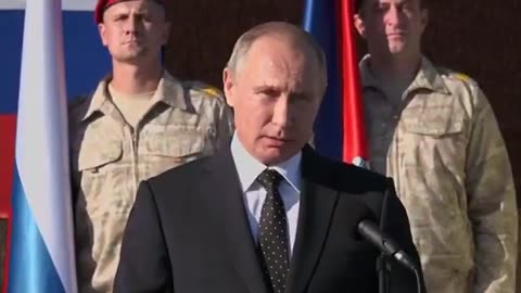 “ December 2017, exactly 7 years ago Putin flew to Syria and declared:“