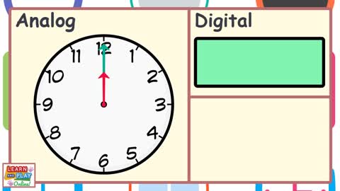 Telling the Time for Kids: O'Clock Times
