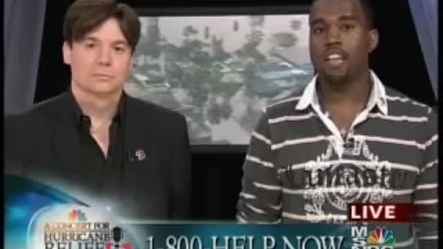 Kanye West 2005: George Bush doesn't care about Black people