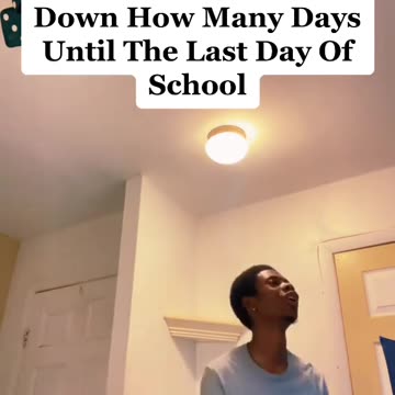 Me On The First Day Of School Counting Down How Many Days Until The Last Day If School