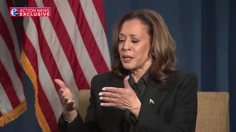 The Trump campaign has shared Kamala Harris' entire interview that was released today