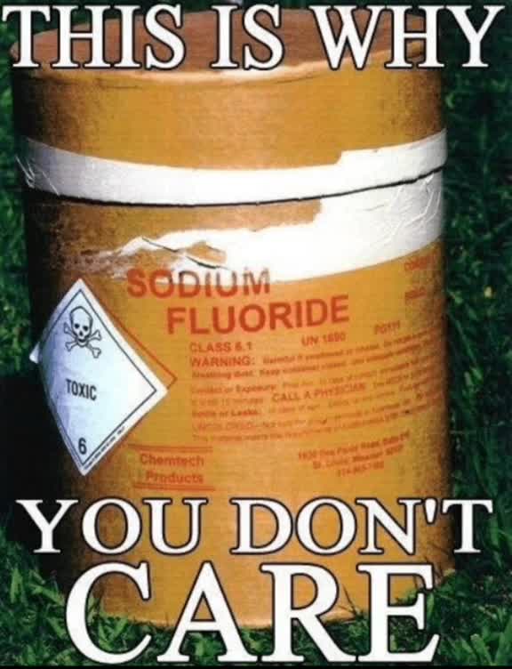 Sodium Fluoride Making People Into Sheep