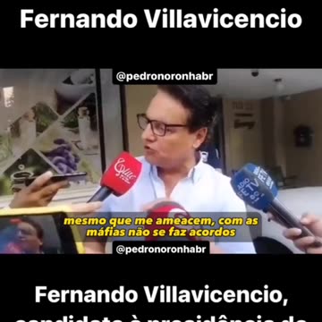 O Assassinado de Fernando Villavincencio.