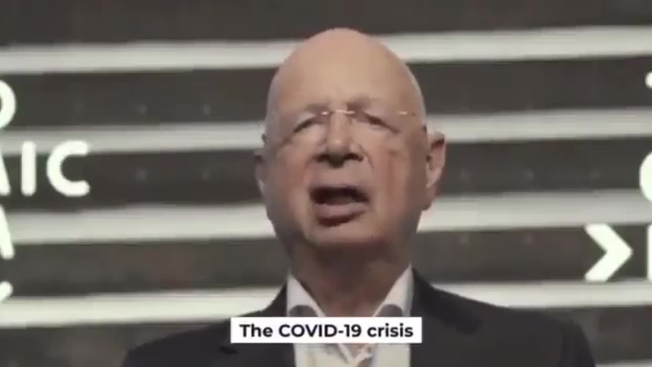 Klaus Schwab, warning of the next ‘pandemic’, a cyber attack so vast it disconnects the internet.