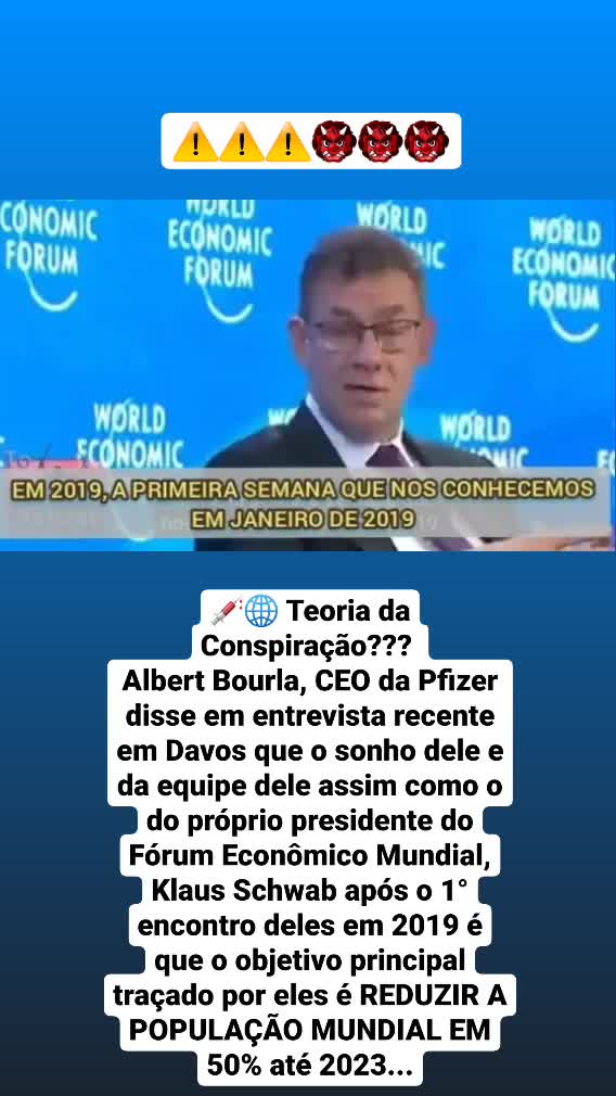Redução populacional em 50% da humanidade até 2023 é o objetivo principal!?