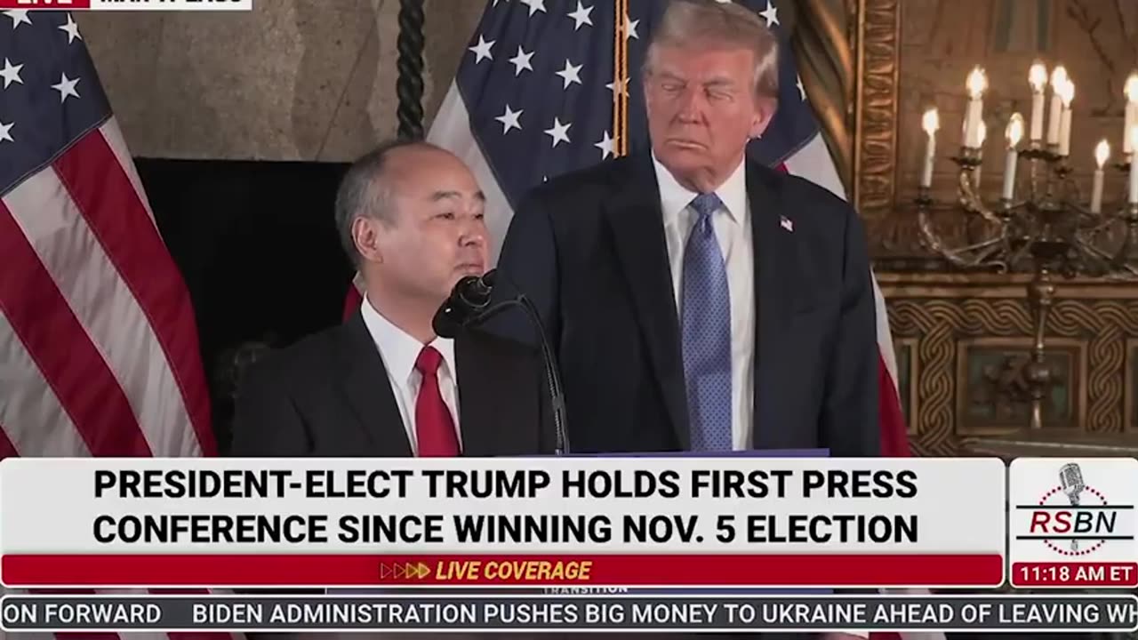 Liberal Hivemind - Trump straight up grabbed him from behind 😂