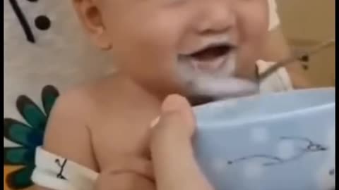Baby laughing funny video 😂😍