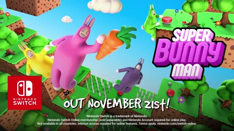 Super Bunny Man Hops onto Nintendo Switch This November 21st!