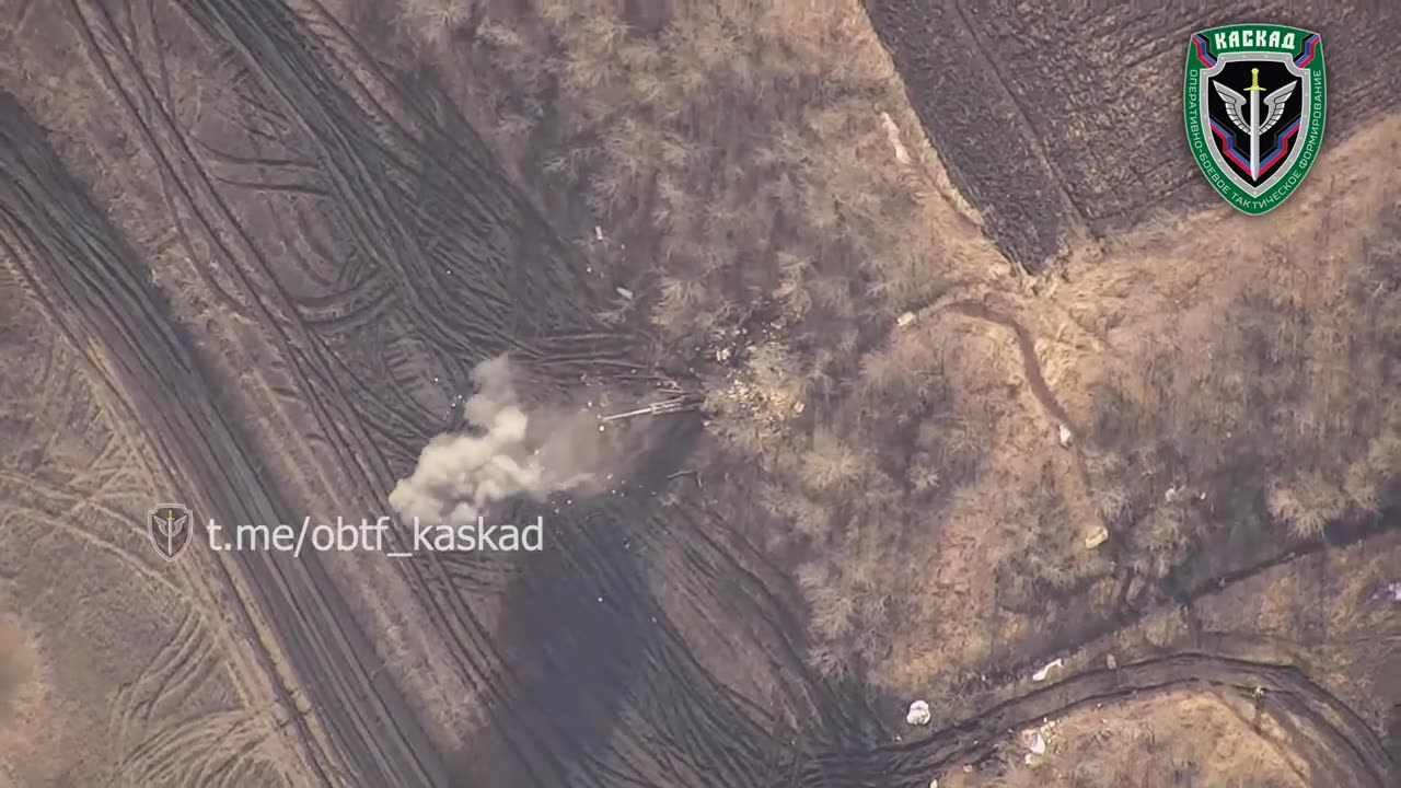US M777 destroyed by drone
