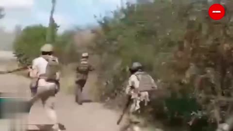 Ukraine War Footage Combat Near Border