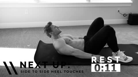 12 Minute FAT BURNING Home Workout For ABS