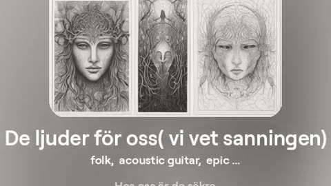 De ljuder för oss vi vet sanningen