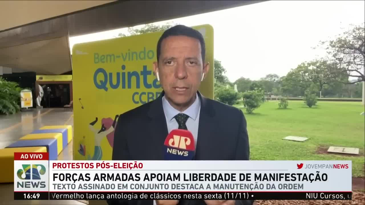 Bolsonaro faz 1º pronunciamento após resultado da eleição