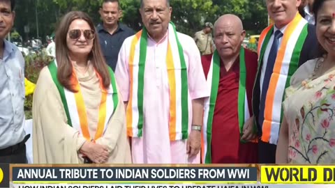 Honoring Heroes: India-Israel Tribute Amid Tensions