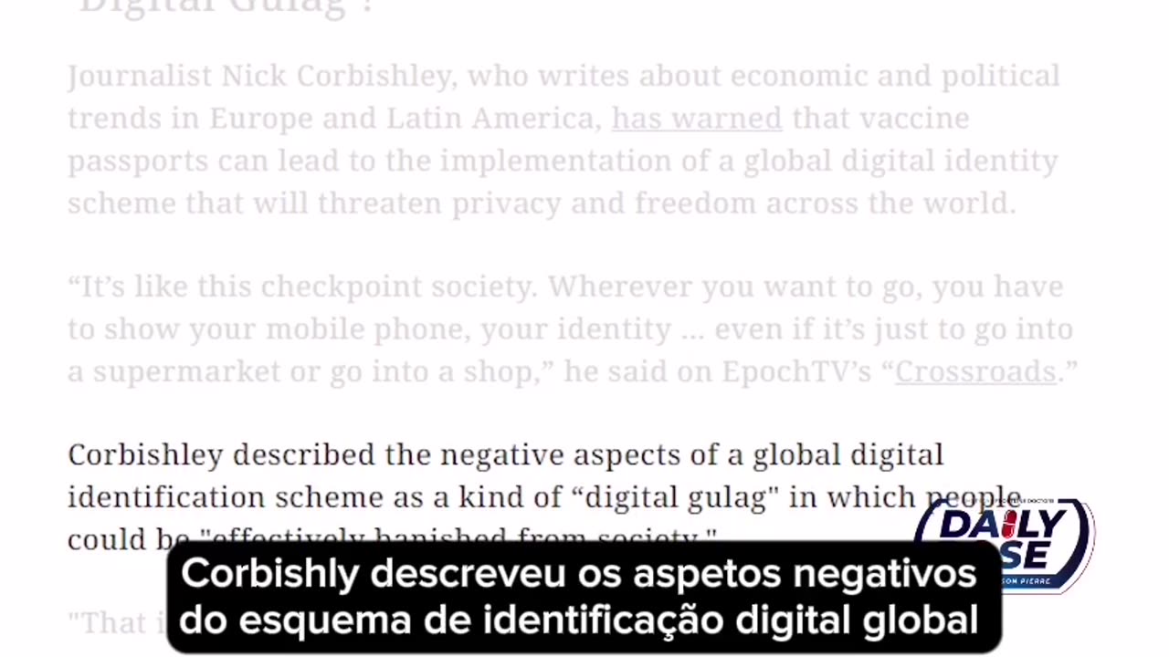 OMS adopta o passaporte digital _ Dr. Peterson Pierre
