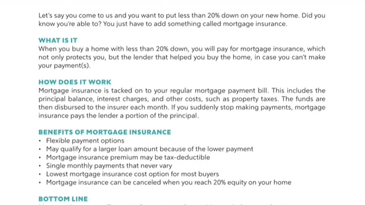 We got around the 20% down rule. Find out how.Let's say you comes..