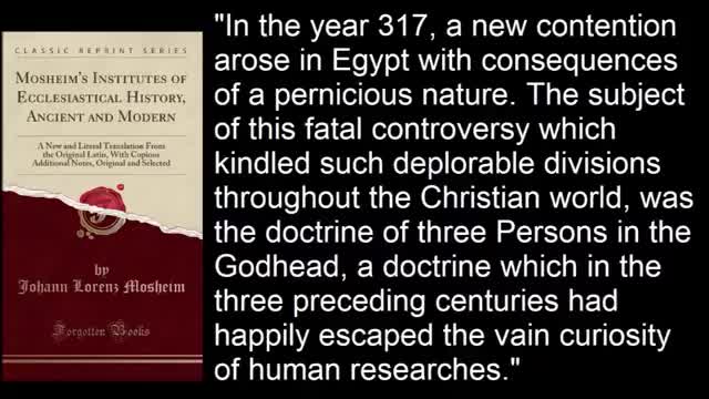 The Trinity and the Verdict of History