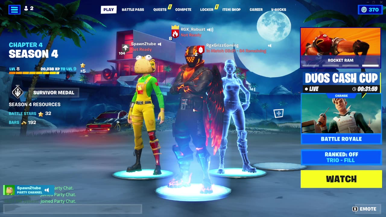 Playing Trios with Spawnztube and Grizzgaming111