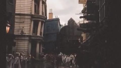 Rainy Days At the Wizarding World Of Harry Potter #diagonalley #universalstudios #wizardingworld