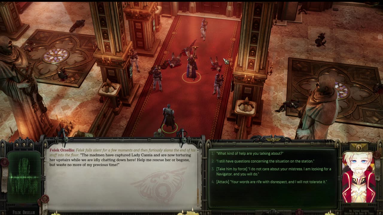 Rogue Trader 40k! Time To Capture Ourselves A Navigator! And A Cute One At That!