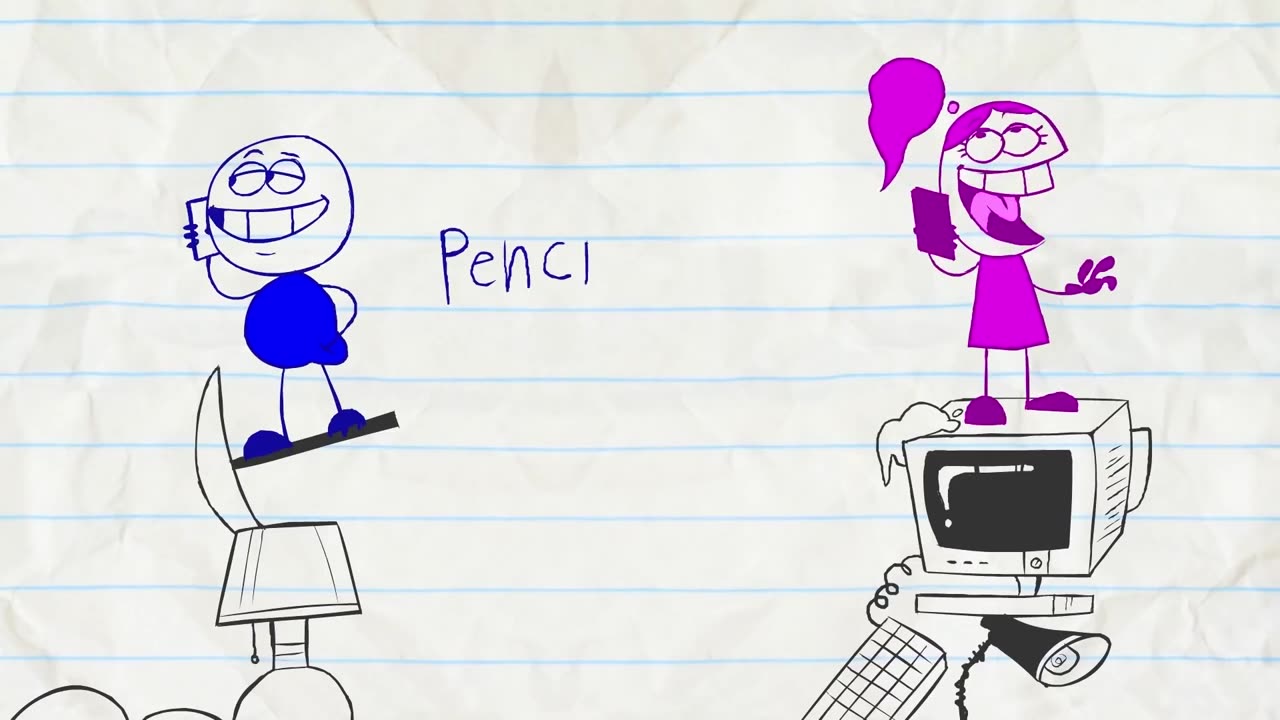 Pencilmate Gets a Buzz -in- BUZZER BEATER - Pencilmation Cartoons