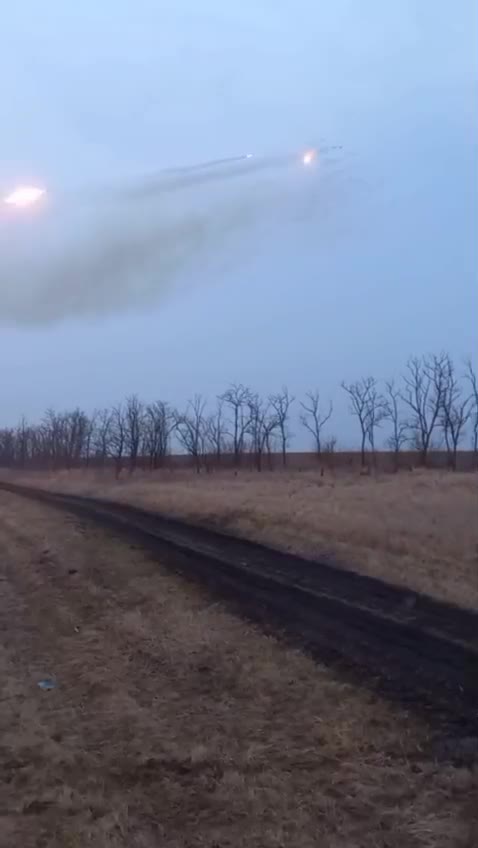 Our GRADs are now hitting the positions of Ukrainian nationalists near Mariupol