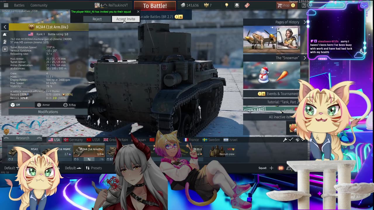 Kicking the year off with a TANK! - W/ NyahNikki!