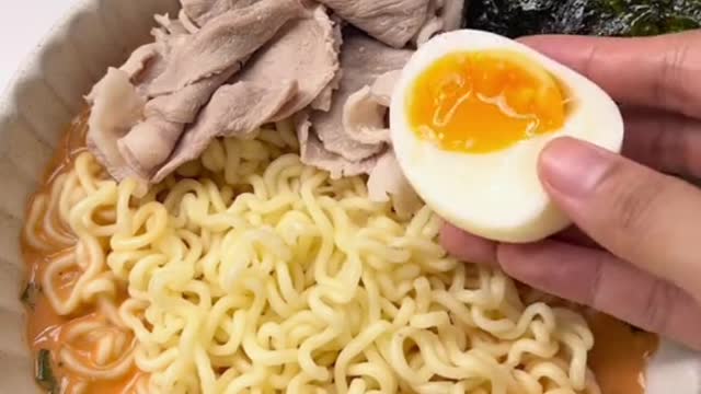 Creamy Mayo Ramen🍜