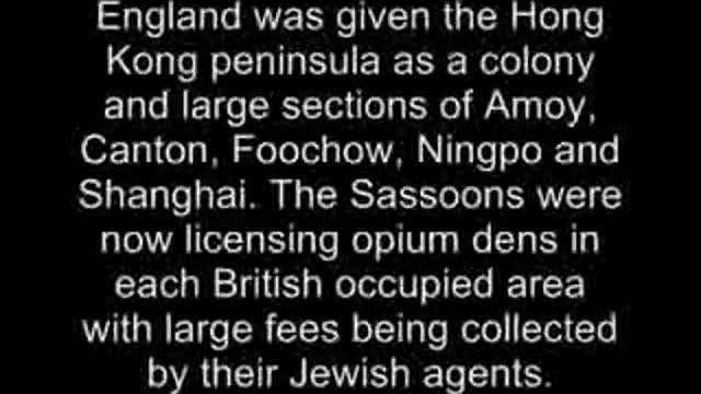 The opium epidemic - the Jews.