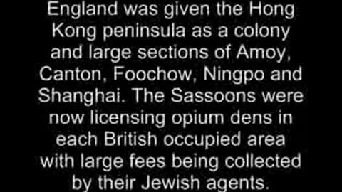 The opium epidemic - the Jews.