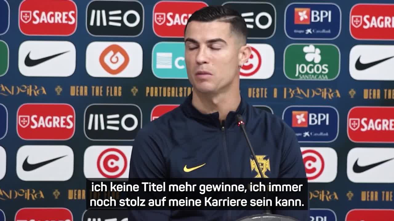 Über diese Frage kann Ronaldo nur lachen... _ WM 2022