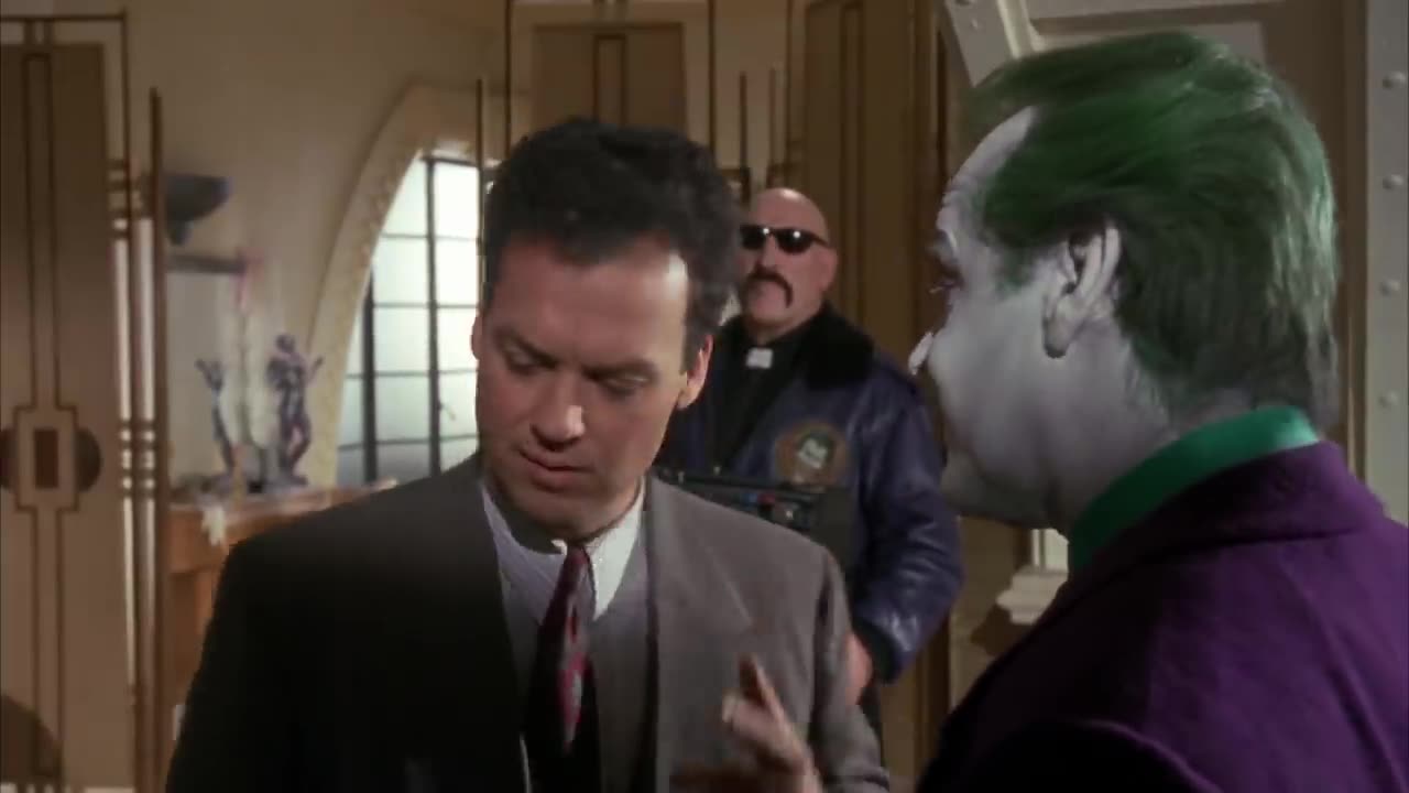 "Let's Get Nuts!" - Joker Shoots Bruce Wayne - Batman (1989) Movie CLIP HD