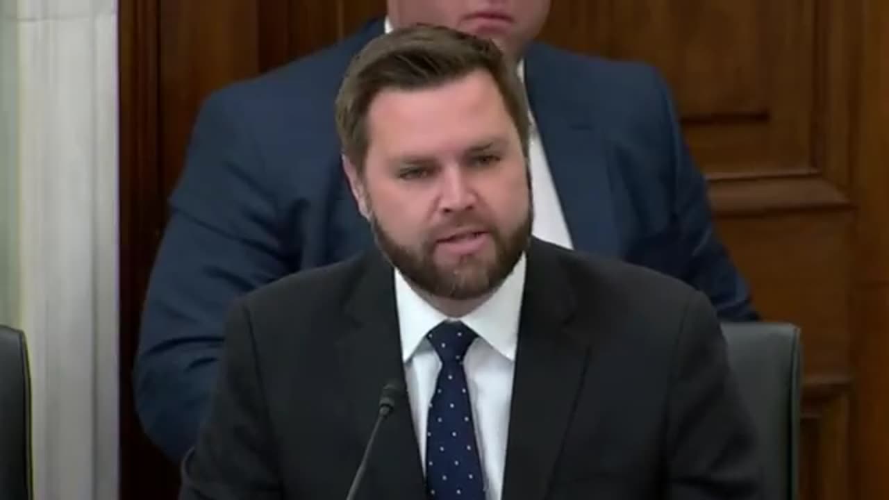 Senator J.D. Vance calling out Biden's radical pro-censorship FCC nominee Gigi Sohn