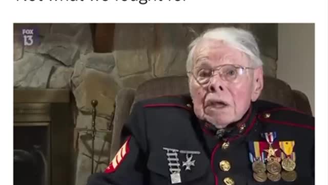 Not what we fought for