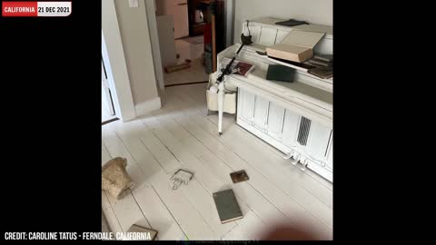 Magnitude Earthquake rattles Northern California,